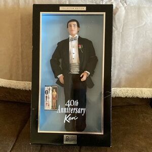 NWT- 40th Anniversary Barbie - Ken Doll - Collector Edition 2001